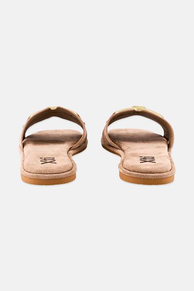 XTI Women Slip On Flats, Beige