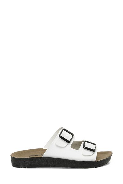 Polaris 91.311757.Z5Fx White Women's Slippers