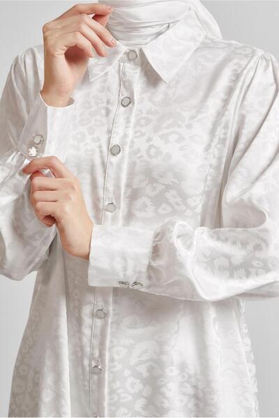 Alvina Jacquard Satin Pants Suit 45580