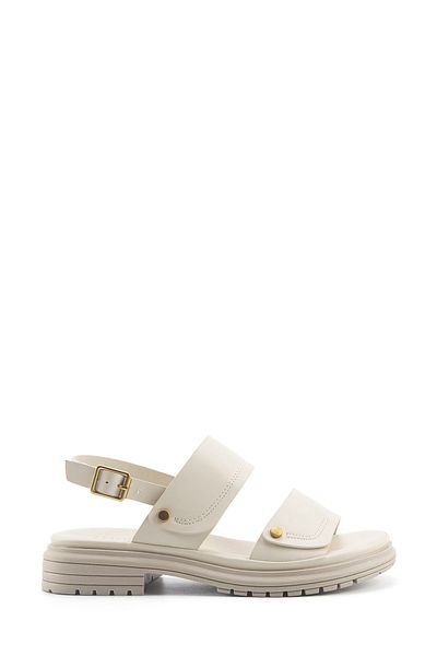 İnci Inci Busy 5Fx Beige Women's Flat Sandals