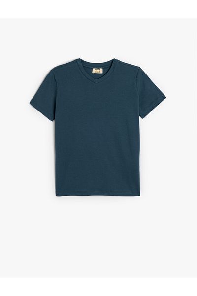 Koton New Season Basic T-Shirt Short Sleeve Crew Neck Cotton