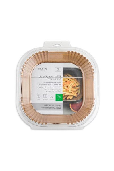 Generic بطانات مقلاة هوائية مربعة للاستخدام مرة واحدة من كور كيتشن، 100 قطعة،...