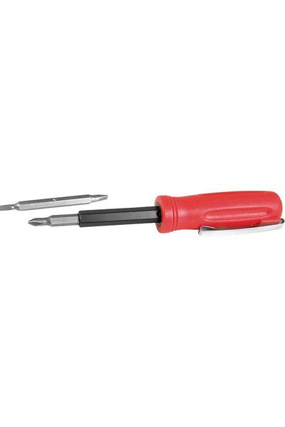 Generic مفك براغي جيب متعدد الألوان W3207 من Performance Tool مزود بفتحات 4 في 1