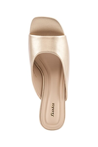 BATA Square Toe Block Heel Sandals