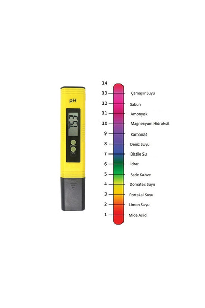 Folveit Dijital Ph Metre Su Sıvı Akvaryum Ph Ölçer Kalibrasyon