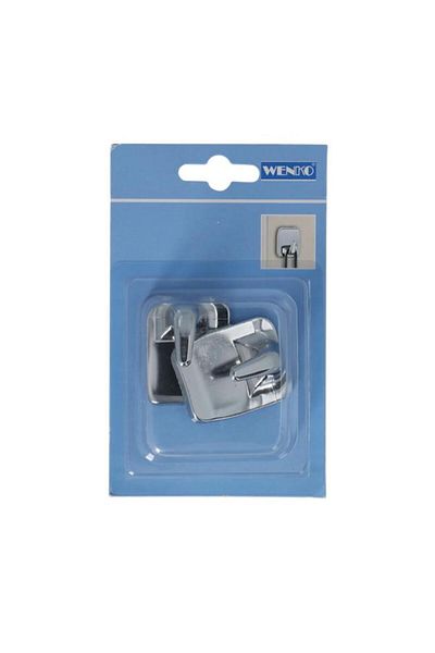 Generic Wenko 2-Piece High Quality Self Adhesive Bathroom Hook Chrome 4407030100