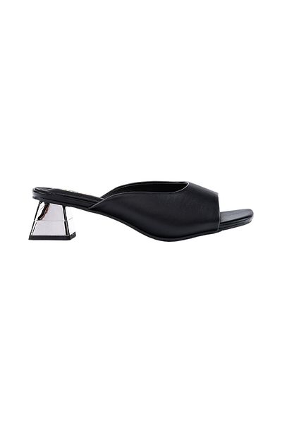 BATA Square Toe Block Heel Sandals