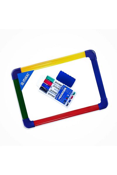 MAXİ Maxi White Board A4 + Marker 4's + Duster