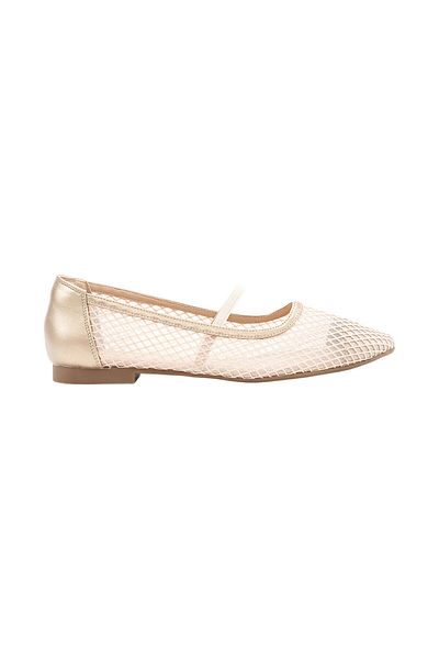 BATA Mesh Upper Strap Ballerinas