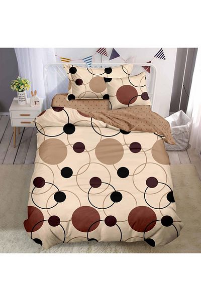 CHIRASO Finet CHIRASO 1 Person Bedding Set, 4 pieces, Fitted Sheet 140x200, abstract
