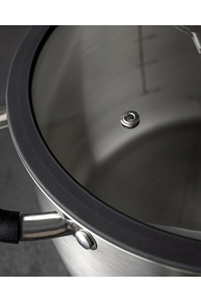 Madame Coco Colin Derin Tencere - Çelik - 24 cm