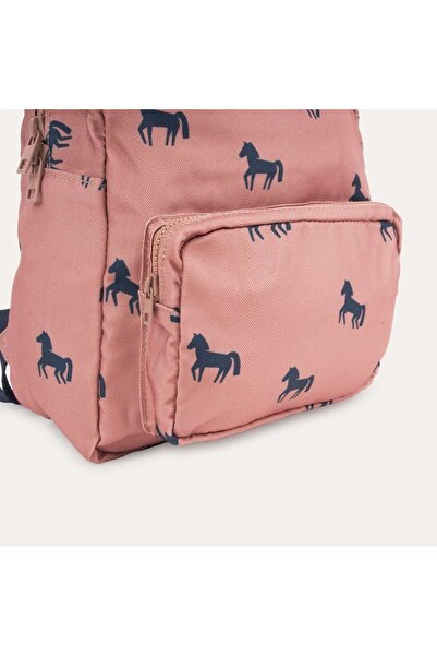 Liewood Children's Backpack Allan - Horses / Dark Rosetta