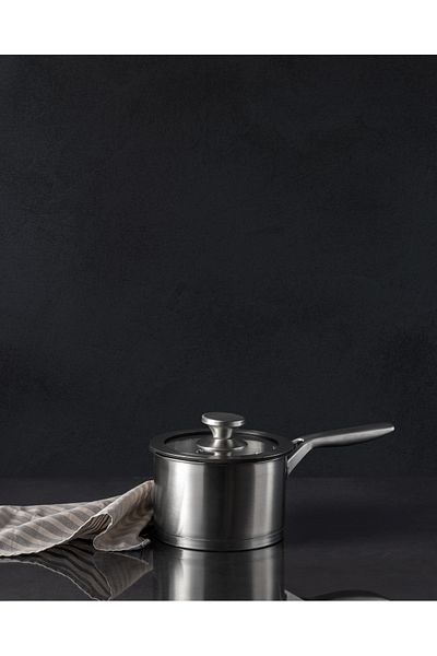 Madame Coco Raye Sauce Pot - Steel - 16 cm