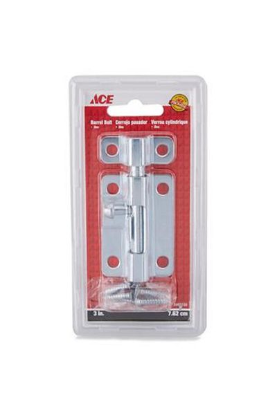 ACE Zinc Plated Barrel Bolt (7.62 cm)