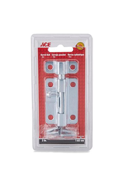 ACE Zinc Plated Barrel Bolt (7.62 cm)