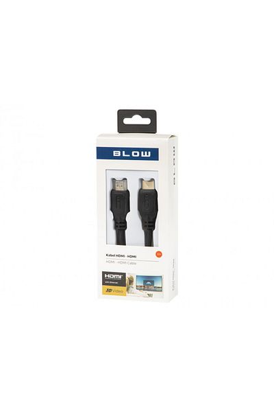 Blow Cable HDMI-HDMI Classic, Blow, 4K, 2 m, Black