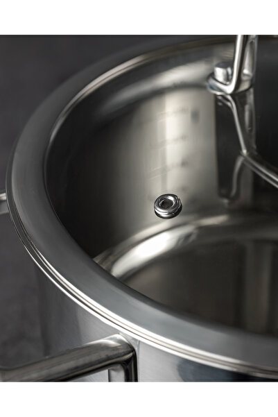 Madame Coco Elena Derin Tencere - Çelik - 20 cm