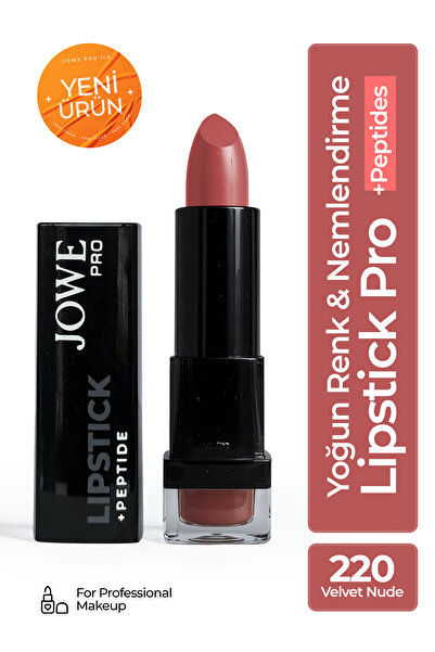 JOWE Professional Yoğun Renk Ve Nemlendirme Sağlayan Peptide İçerikli Ruj - 220