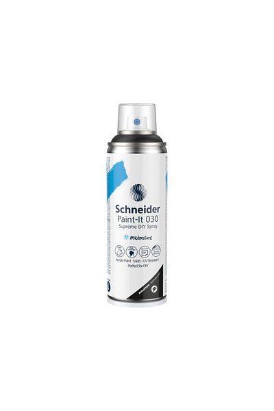 SCHNEIDER Spray Schneider Supreme Paint-It 030 Black