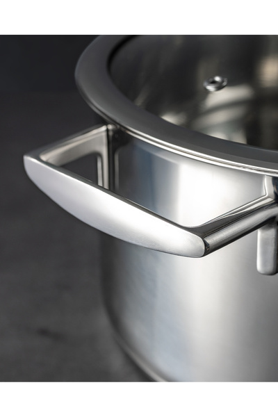 Madame Coco Elena Derin Tencere - Çelik - 22 cm