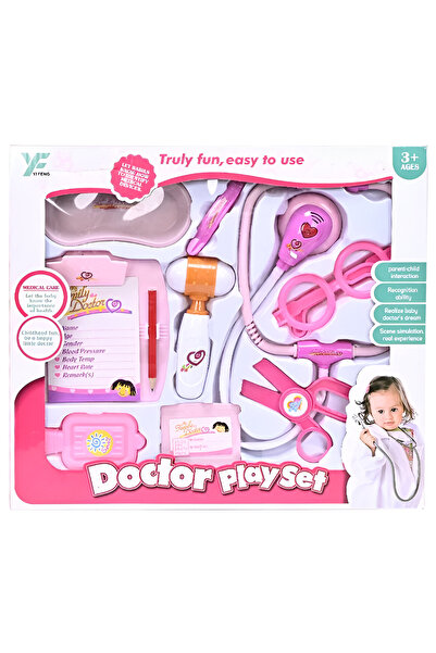 rexa مجموعة ألعاب طبيب صغير للأطفال - طقم طبي تظاهري مع أدوات