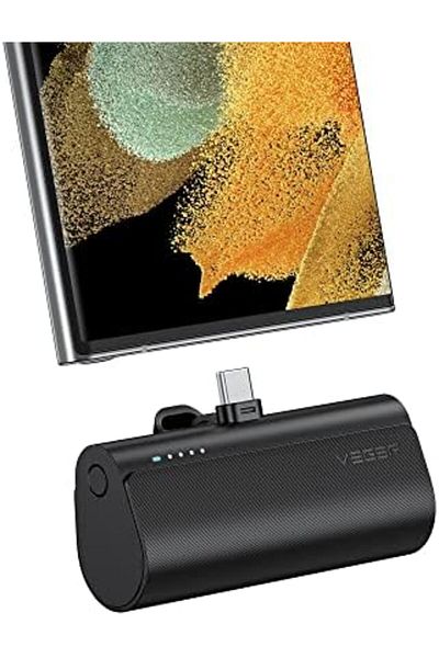 Veger Mini Portable Charger 5000mAh, 20W PD Fast Charging USB C Small Power Bank Battery Pack for An