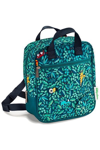 Lilliputiens Lilliputiens Jungle Green Kids Backpack