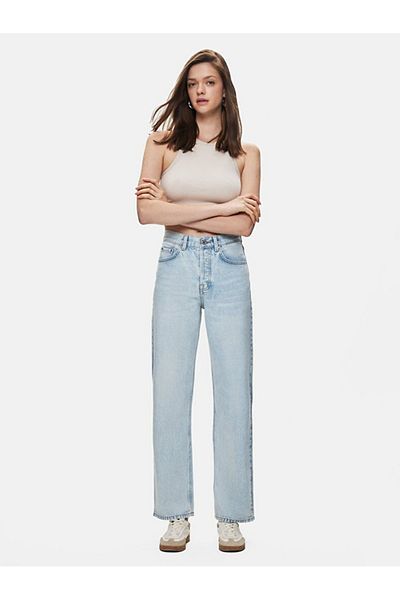 Ltb Vanetta Straight Leg New Light Color High Waist Jean Pants