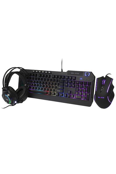 Blow Blow Adrenaline Cybergod gaming set, black