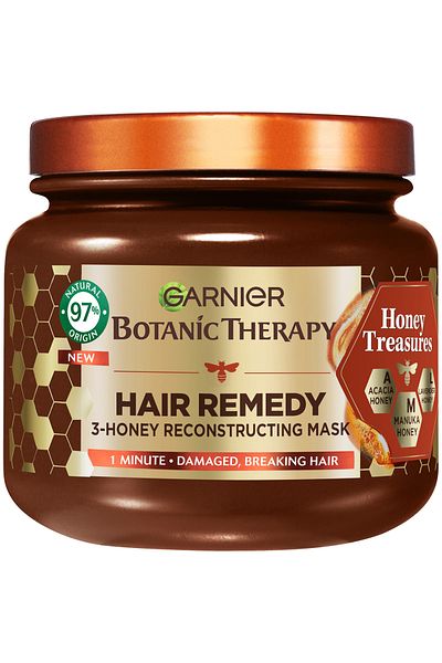 Garnier Garnier Botanic Therapy Honey & Beeswax Hair Mask for Damaged Hair with a Tendency to Breakage