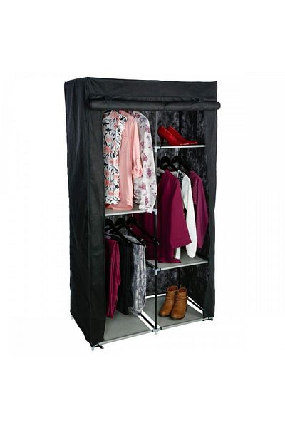 5 five simply smart 5FIVE textile wardrobe, metal frame, 89x44.5x169 cm