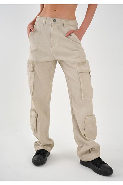 ALEXANDERGARDI Low Waist Cargo Pocket Pants