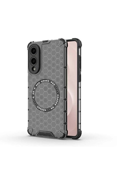 SKYDDAR INNOVATION Husă pentru Samsung Galaxy S25 Edge, HoneyComb Shield MagS...