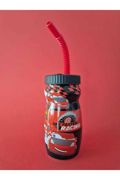 Qlüx Qlux Children's Water Bottle Children's Figure Water Bottle Joi with Straw L681