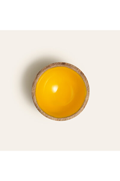Zsa Zsa Zsu Lakrı Mango Ağacı Çerezlik 8x8x4 Cm Sarı