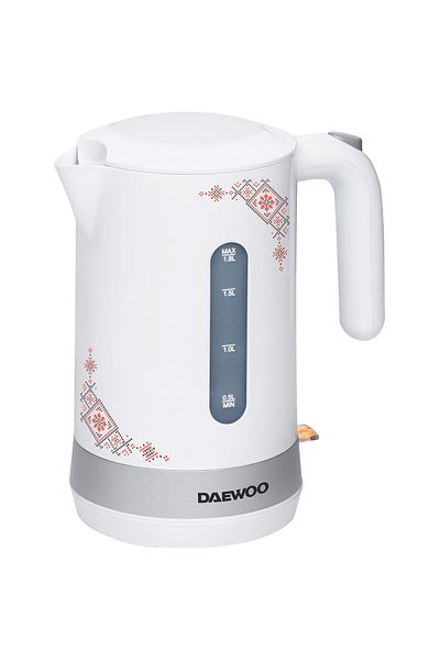Daewoo Daewoo DK2400TR kettle, 2400 W, traditional design, 1.7 L, removable filter, White