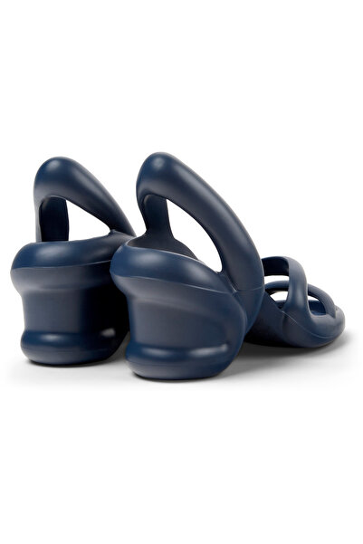 CAMPER Women's Summer Open-Toe Heeled Shoes with Hook And Loop - Round Toe Kobarah