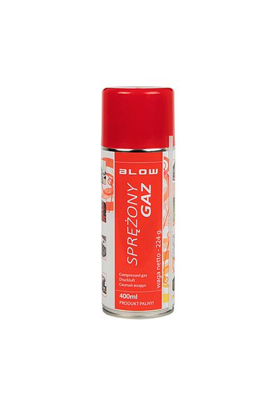 Blow Spray aer comprimat, 400ml, Blow 06130, pentru curatare si intretinere