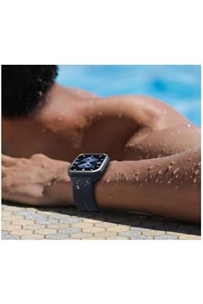 Mibro Smart Watch C3 (Black) - 1.85" HD Display, Bluetooth Calling, 10 Day Battery Life, 2ATM Waterp