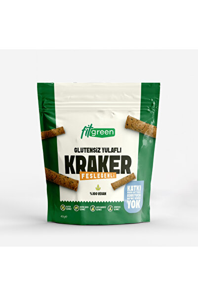 SOFRA GLUTENSİZ Fit Green Glutensiz Yulaflı Çörekotlu Kraker