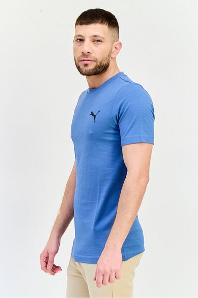 Puma Men Sportswear Fit Short Sleeve Outdoor T-Shirt, Slate Blue
