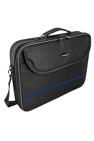 ESPERANZA Esperanza ET101 Classic 15.6" Laptop Bag, Black-Blue