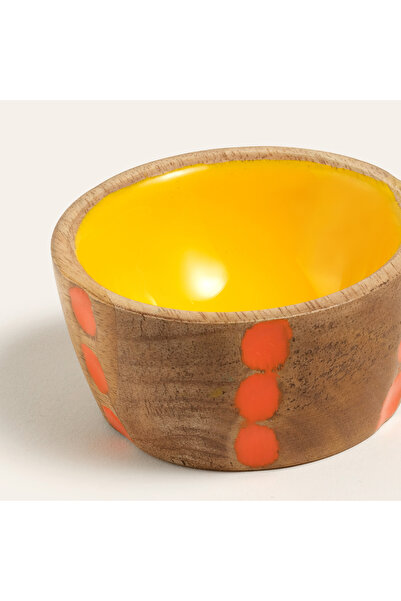 Zsa Zsa Zsu Lakrı Mango Ağacı Çerezlik 8x8x4 Cm Sarı