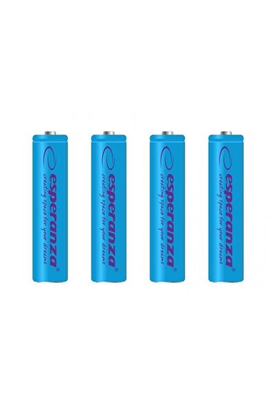 ESPERANZA Set 4 acumulatori reincarcabili Esperanza 1000mAh, AAA / R3
