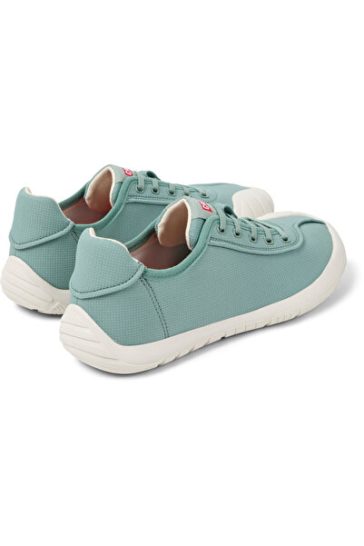 CAMPER Kadın Yeşil Rahat Spor Ayakkabı Kauçuk Dış Taban yürüyüş sneakers comfort Bağcıklı Twins