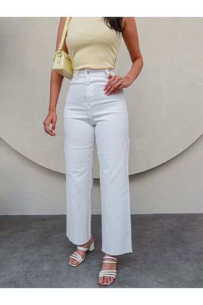 ESRAHELVACI Ψηλόμεση Culotte Jean