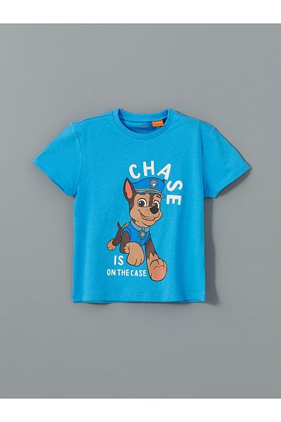 LC Waikiki Tricou cu licență pentru bebeluși, 100% bumbac, pieptănat, cu mucegai standard, pachet de 2