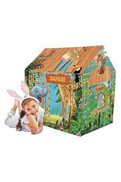 Jumbo Children's Room Tent - Zoo Design