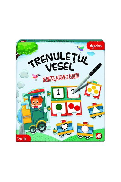 CLEMENTONI MERRY TRAIN NUMBERS SHAPES COLORS