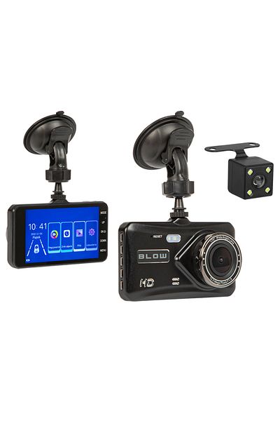 OEM Car video camera, Blow, Front/rear sensor, 170 degrees, Black